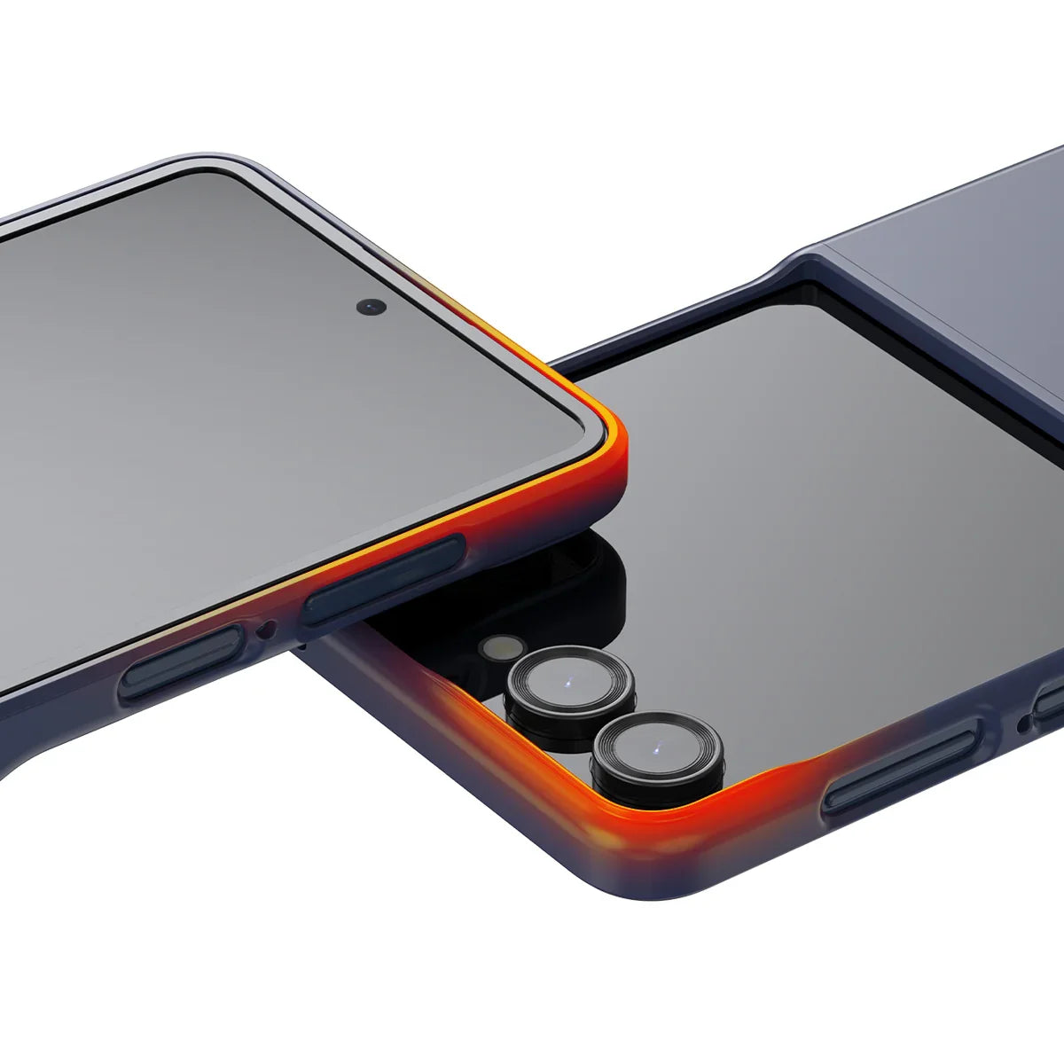 Samsung Z Flip7 Araree Aero Flex Ring Case - Navy