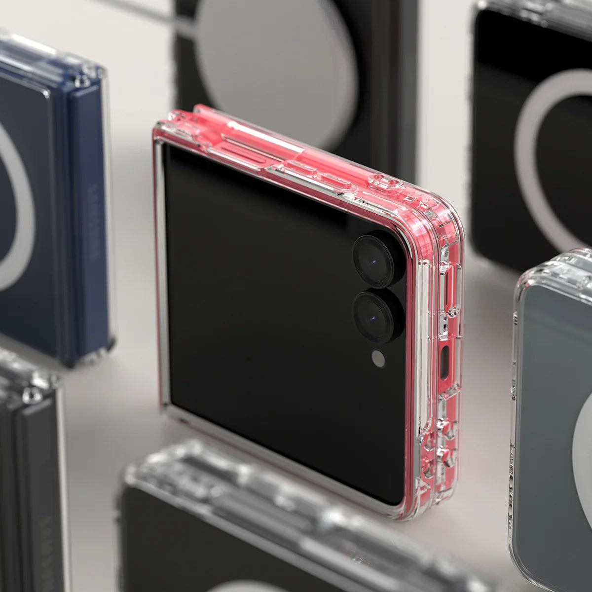 Samsung Z Flip7 Araree Duple Magsafe Case - Clear - Tashqila