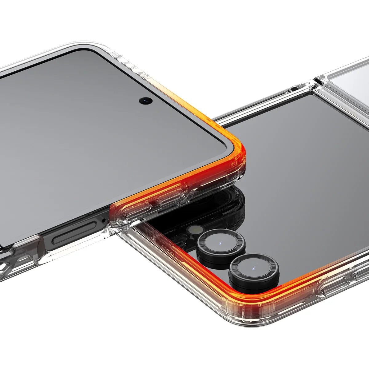 Samsung Z Flip7 Araree Duple Magsafe Case - Clear - Tashqila