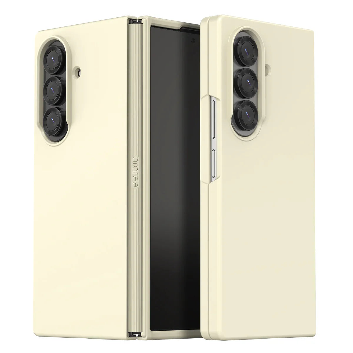 Samsung Z Fold7 Araree Aero Flex Magsafe Case - Cream - Tashqila