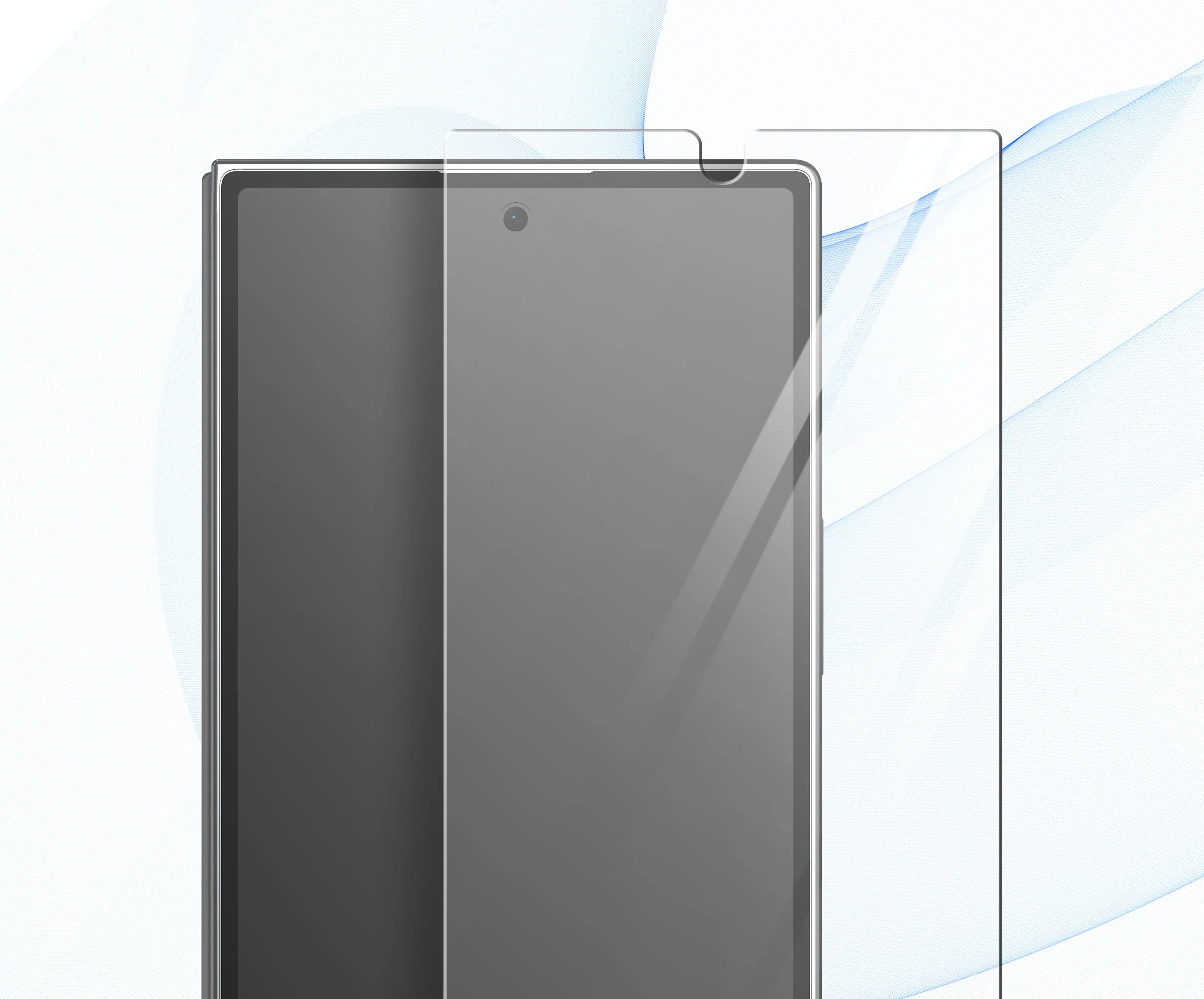 Samsung Z Fold7 Araree Core Front Screen Protector Glass - Clear (2 Pcs) - Tashqila