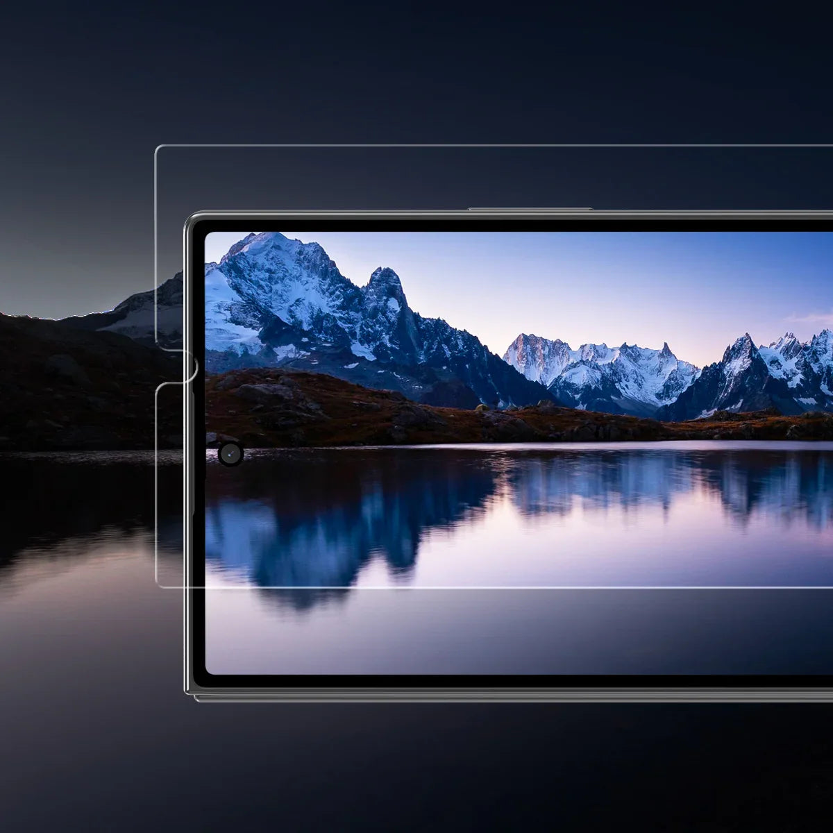 Samsung Z Fold7 Araree Core Front Screen Protector Glass - Clear (2 Pcs) - Tashqila