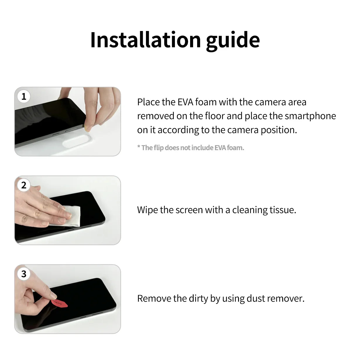 Samsung Z Fold7 Araree Core Front Screen Protector Glass - Clear (2 Pcs) - Tashqila