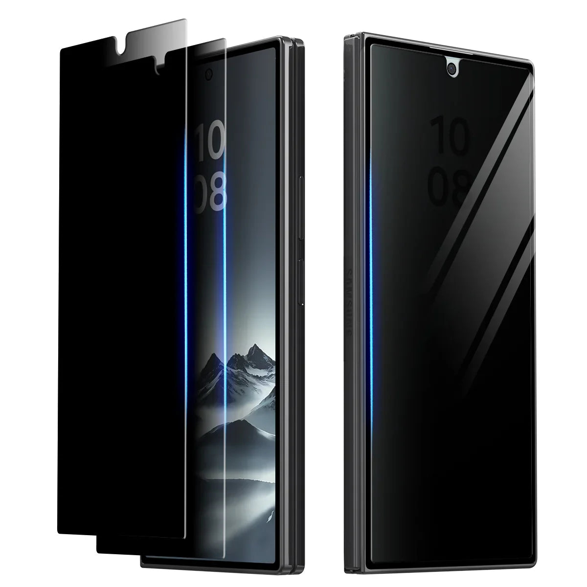 Samsung Z Fold7 Araree Core Front Screen Protector Glass - Privacy (2Pcs) - Tashqila