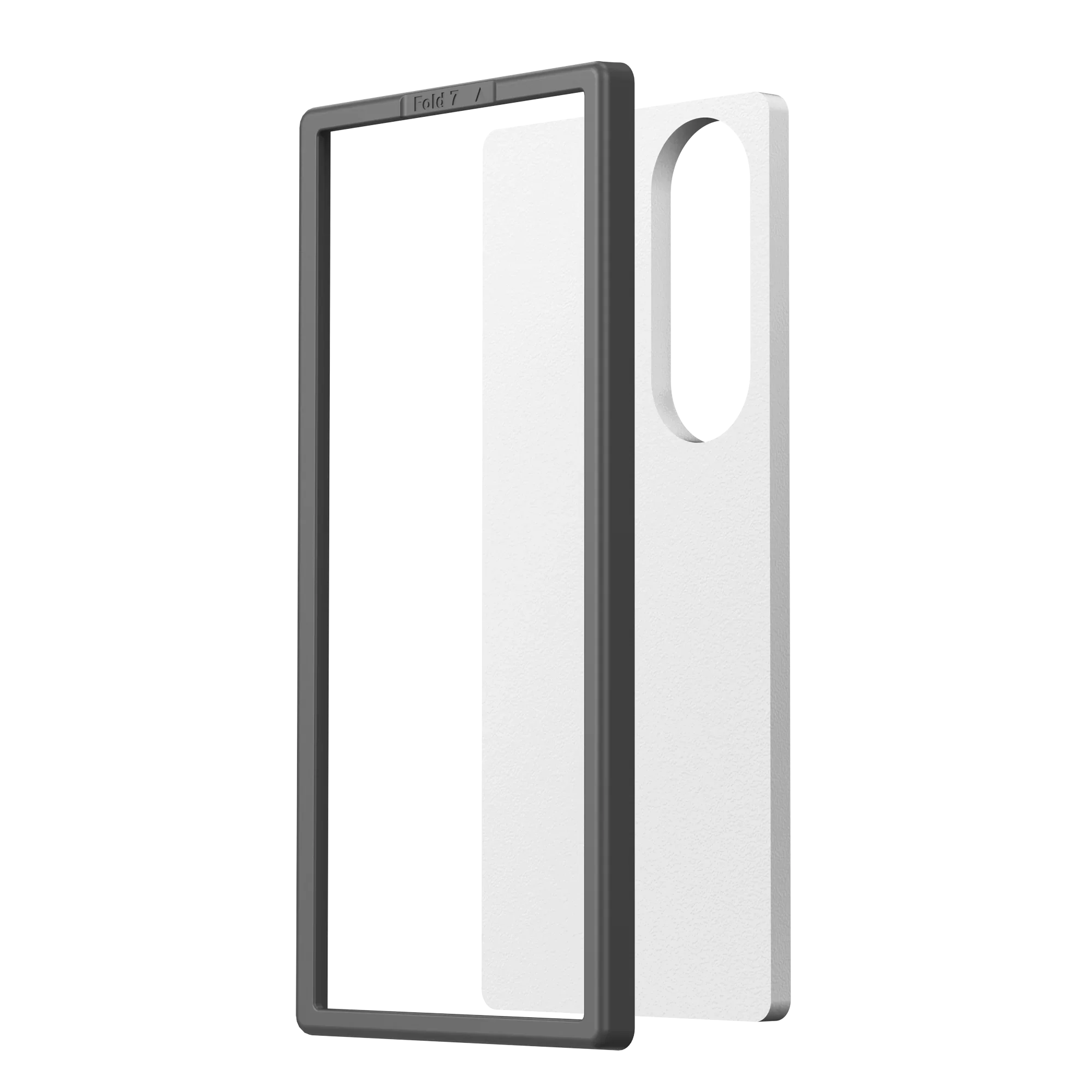 Samsung Z Fold7 Araree Core Front Screen Protector Glass - Privacy (2Pcs) - Tashqila