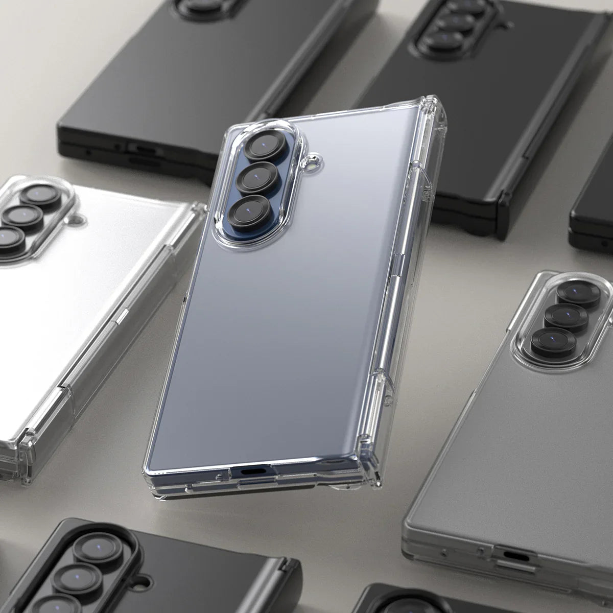 Samsung Z Fold7 Araree Nukin 360 Case - Clear