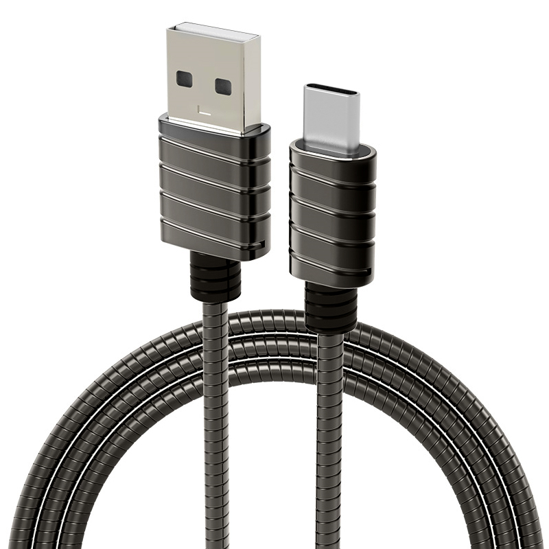 iWalk Metallic Type C Cable - 1Mtr - Gray
