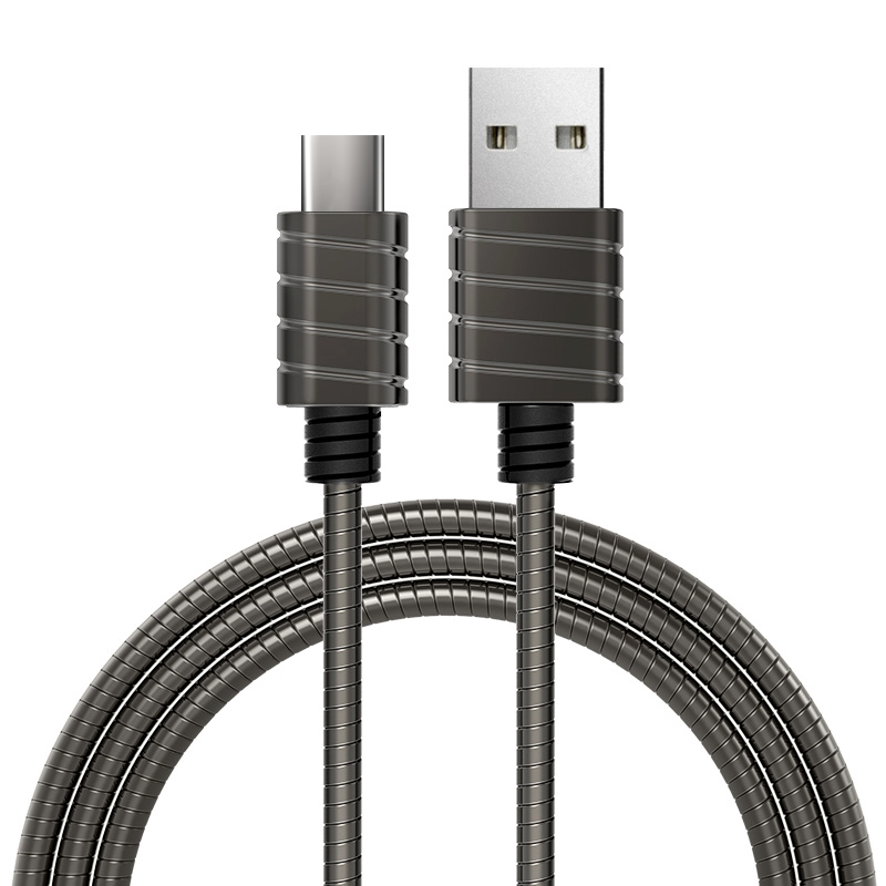 iWalk Metallic Type C Cable - 1Mtr - Gray