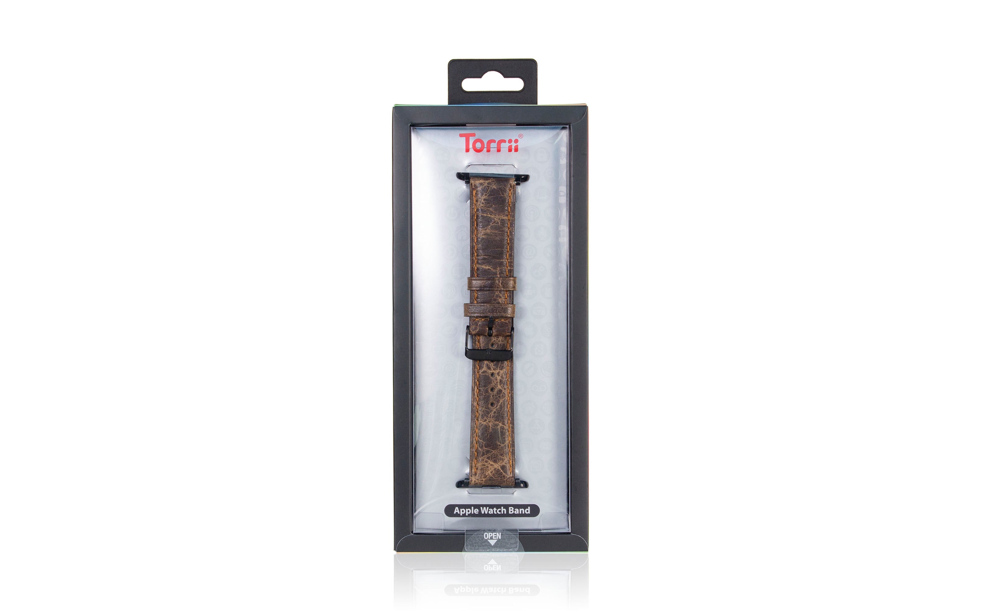 Torrii Watch 40/41/42 Mm Strap - Dark Brown Leather