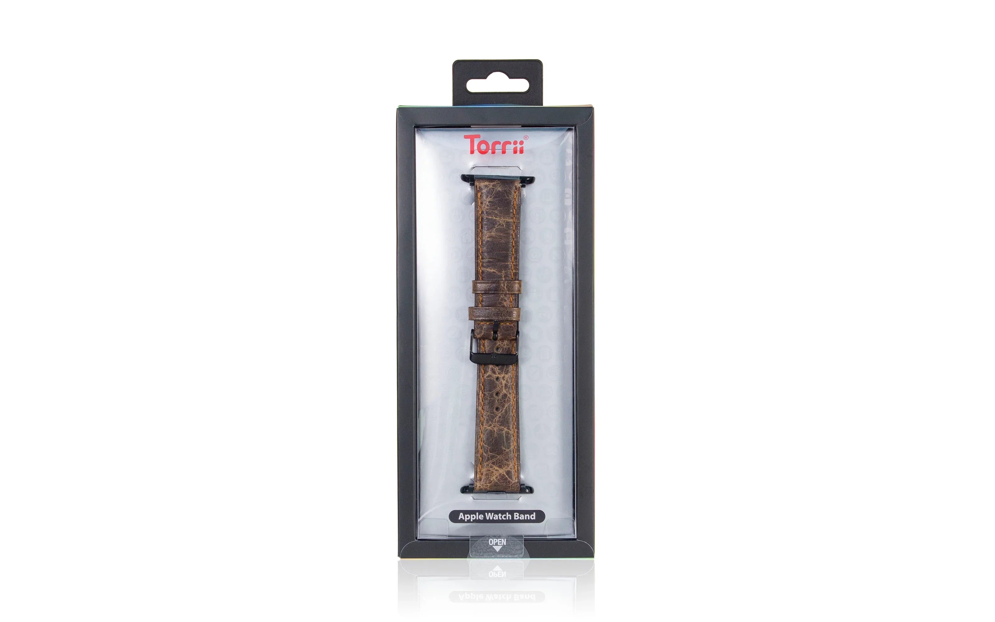 Torrii Watch 40/41/42 Mm Strap - Dark Brown Leather - Tashqila