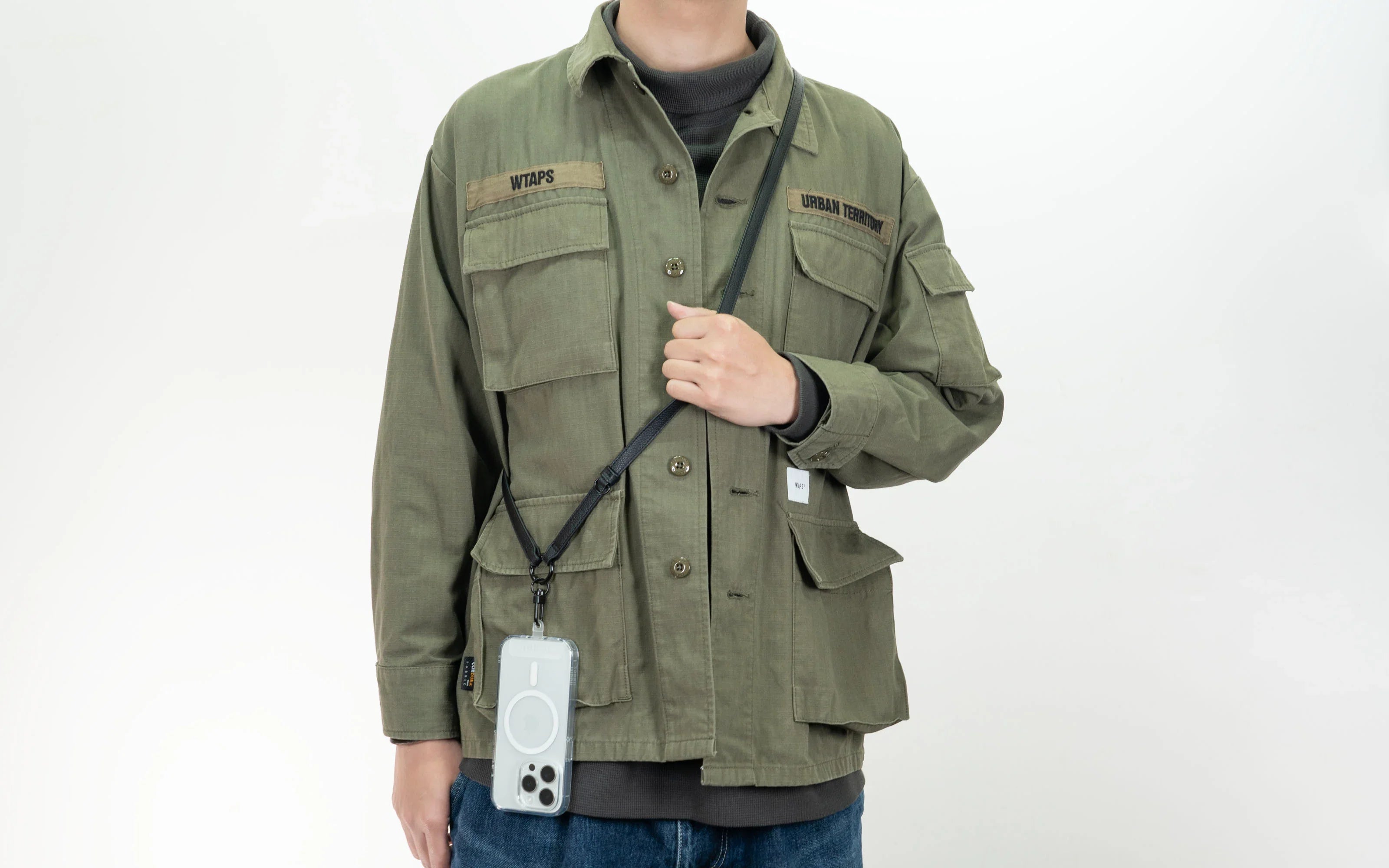 Torrii Knotty Leather Crossbody Strap – Black - Tashqila