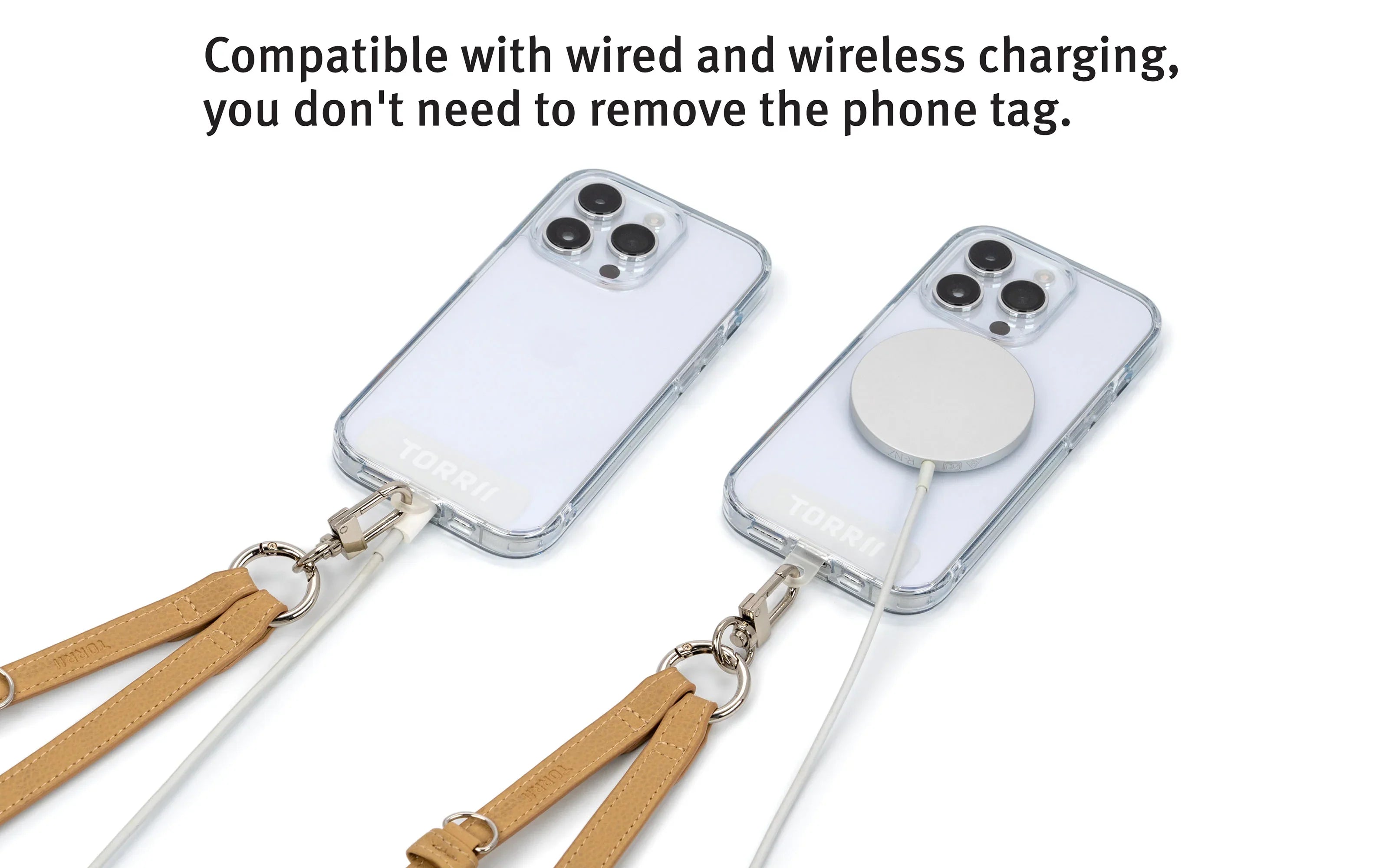 Torrii Knotty Leather Crossbody Strap – Black - Tashqila