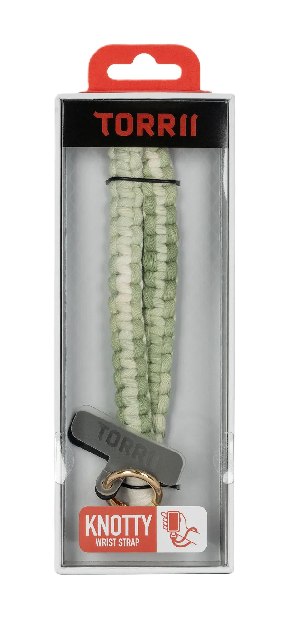 Torrii Knotty Braided Wrist Strap – Green - Tashqila