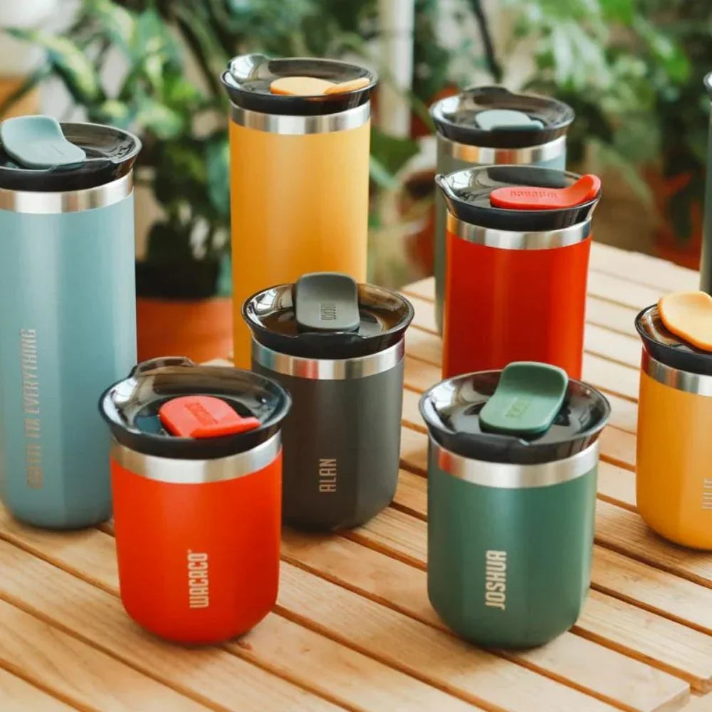 WACACO 180ml Octaroma Vacuum Insulated Mug - Green - Tashqila