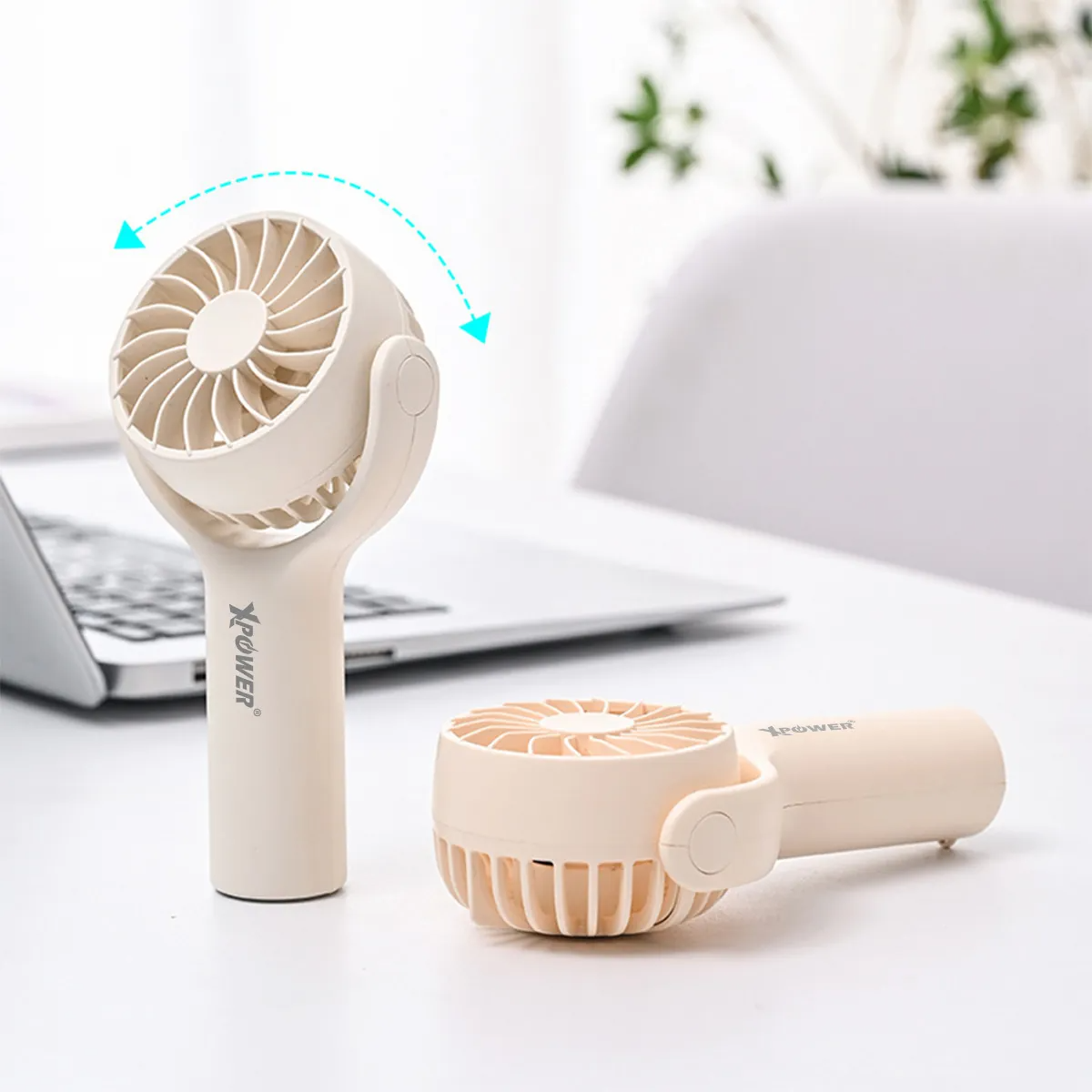 Xpower F15 Mini Portable Fan - Khaki