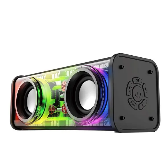 XPower MBS14 RGB Bluetooth Speaker 1800mAh Battery - Black