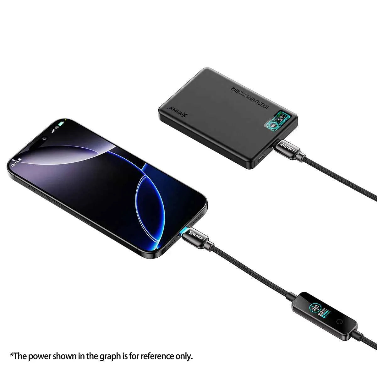 XPower 240W Type-C to Type-C Display Cable, 2m - SR240 Gray