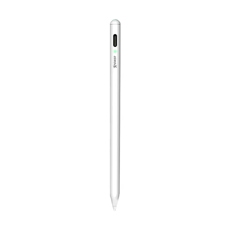 إكسباور SY5 2 في 1 قلم أكتيف ستايلس للآيباد / الهاتف والتابلت - أبيض
