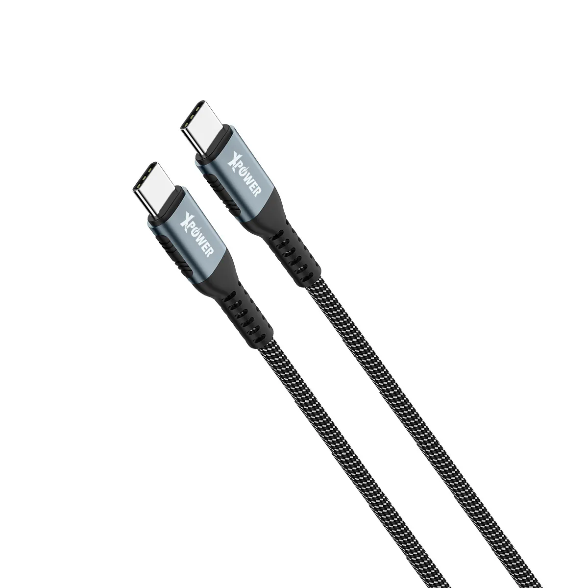 XPower Type-C to Type-C, 2m Cable - UT100 Gray