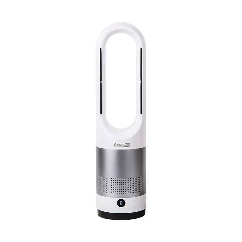XPower Pro BF01 Hot & Cool Bladeless Fan - Silver