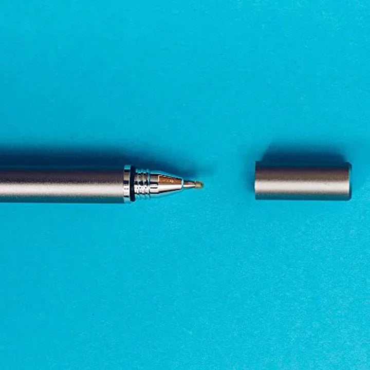 XtremeMac 3-in-1 Aluminum Stylus Pencil - Silver - Tashqila