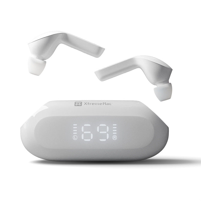 XtremeMac X-Twist Wireless Earphones With Battery Display