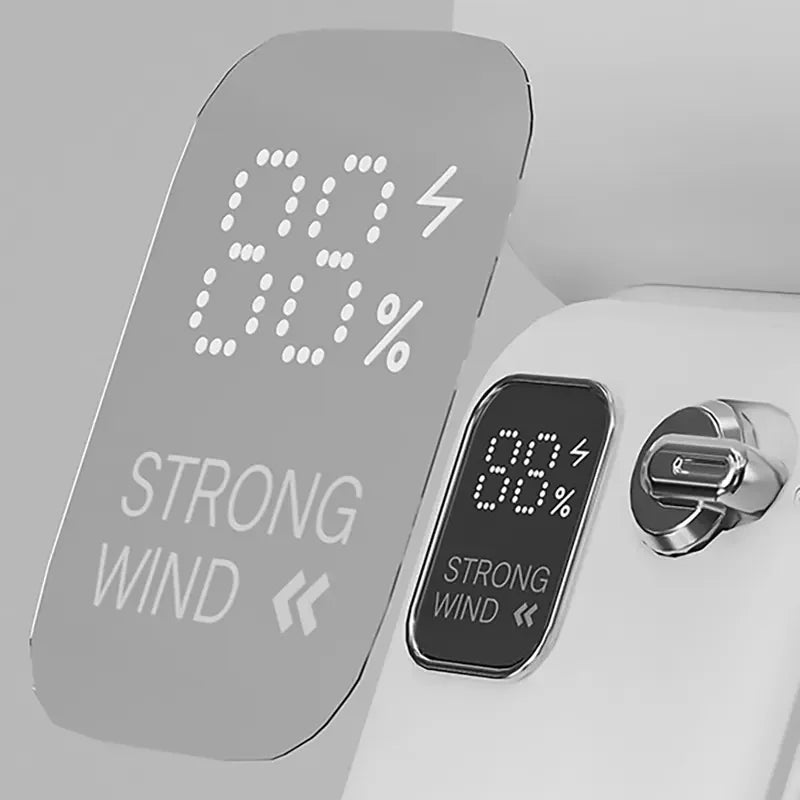 Xpower Cooler Mini Turbo Fan - White Gray - Tashqila