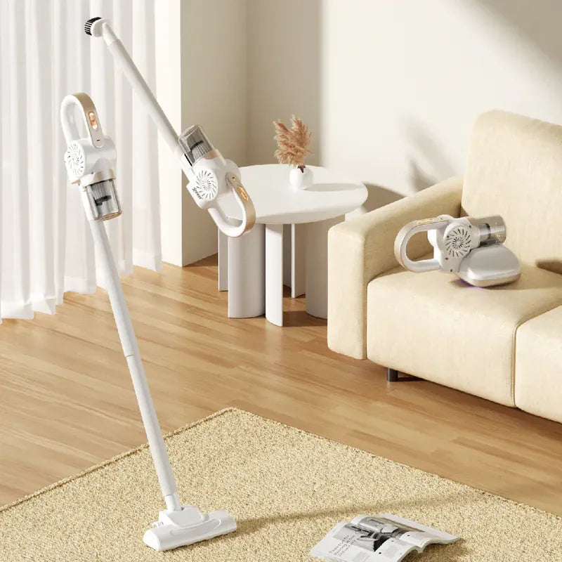 Xpower Wireless Vacuum Cleaner With UV Dust Mites Removal Machine - Tashqila