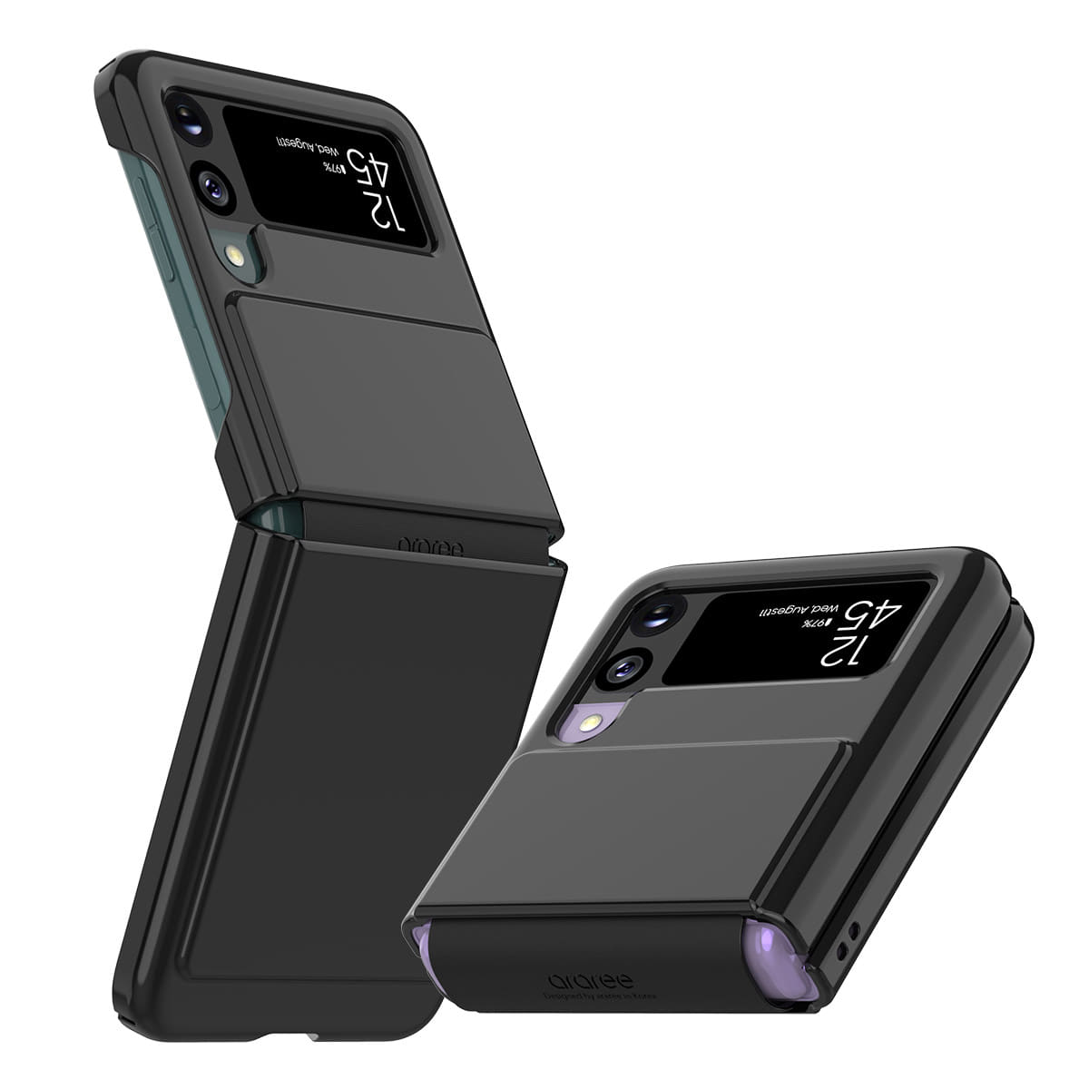 Araree Aero Flex Series Case For Samsung Galaxy Z FliP 3 - Black