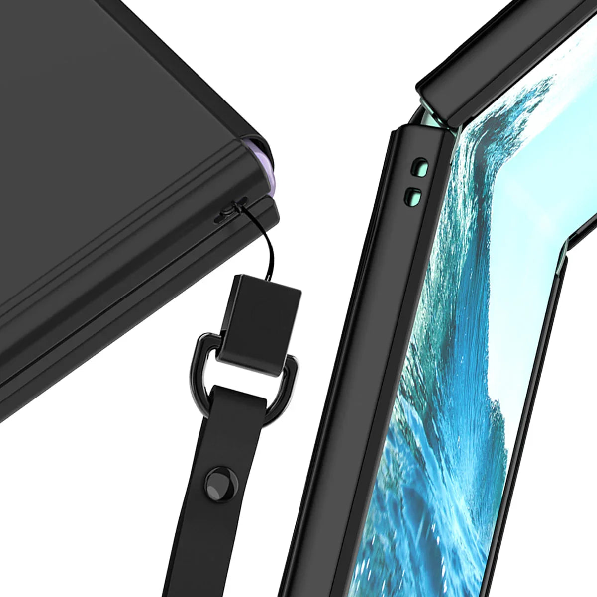 Araree Aero Flex Series Case For Samsung Galaxy Z FliP 3 - Black - Tashqila