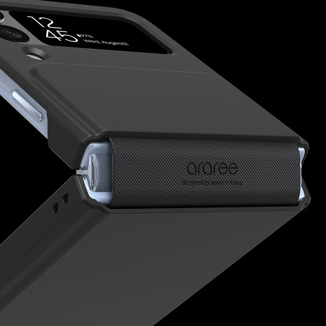 Araree Aeroflex Case For Z FliP 4 - Black - Tashqila