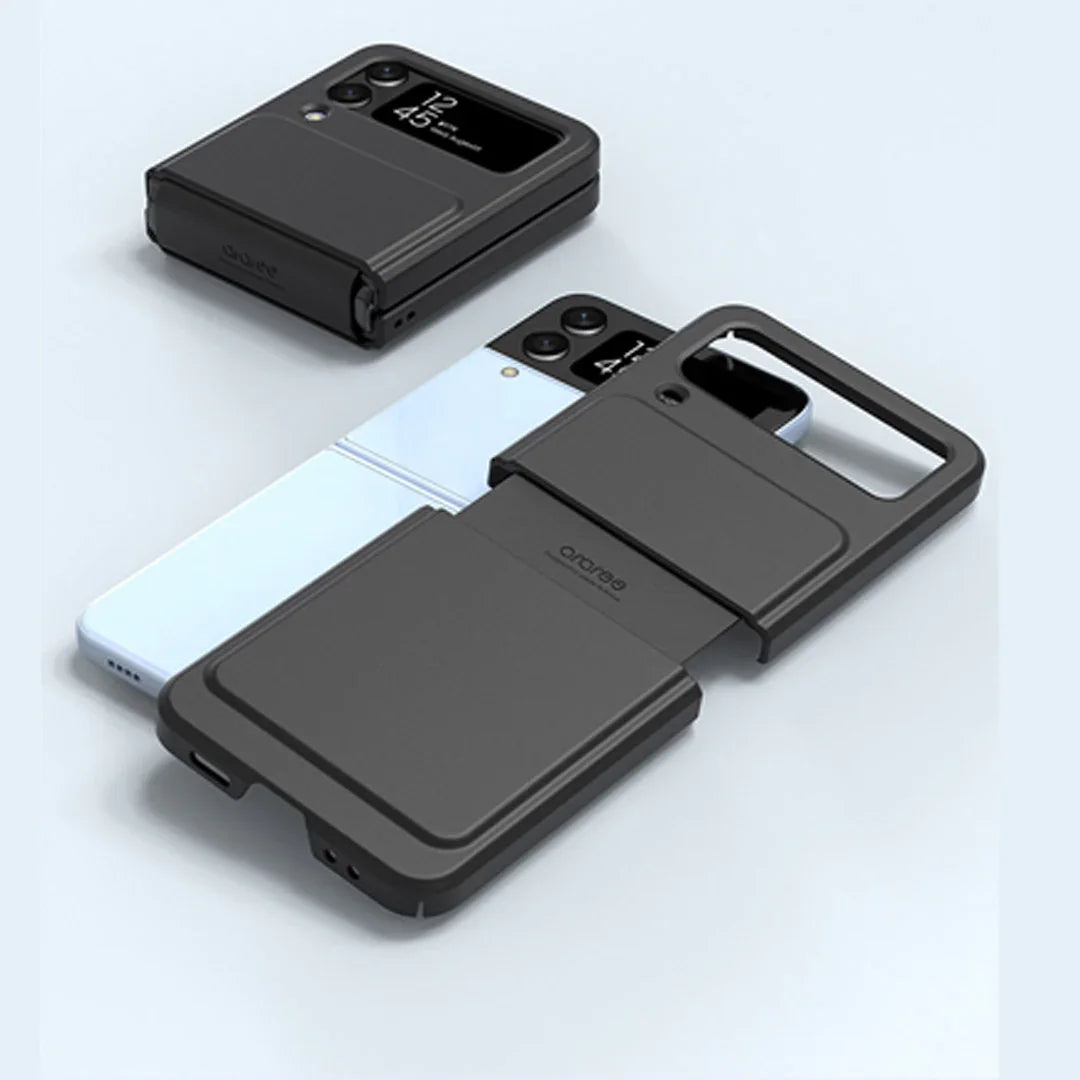 Araree Aeroflex Case For Z FliP 4 - Black - Tashqila