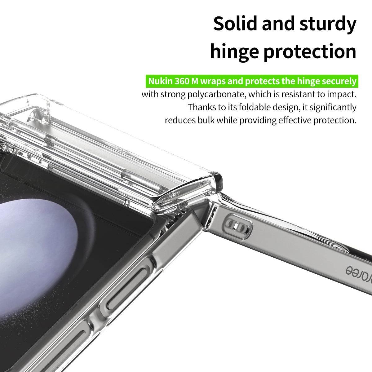 Araree Samsung Z Flip 6 Nukin 360 Magsafe Case - Clear