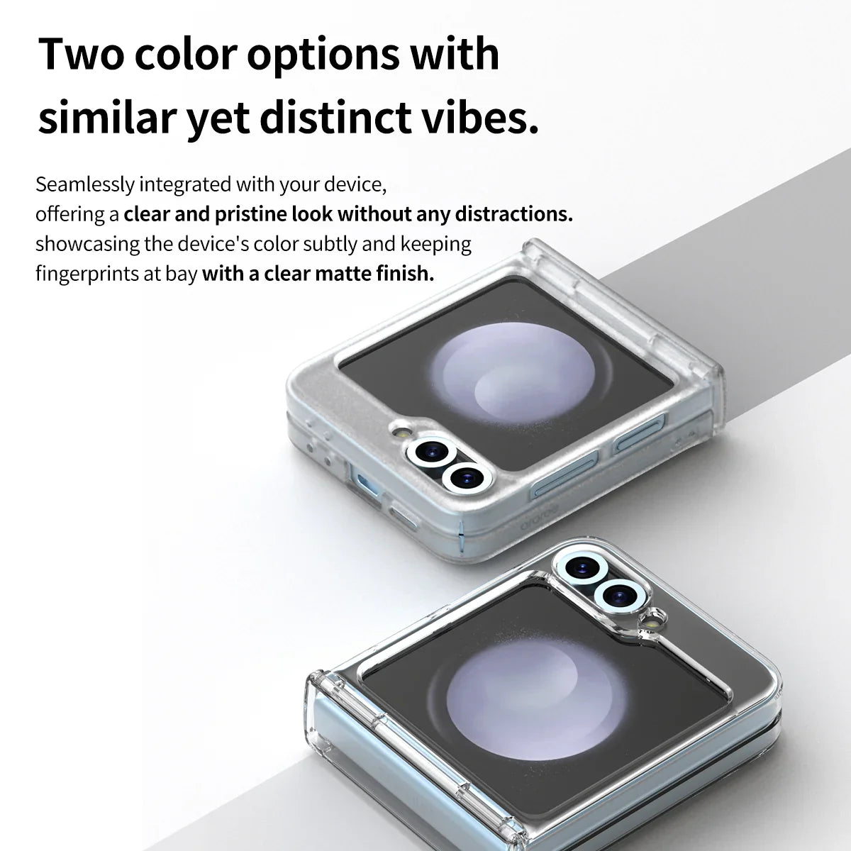 Araree Samsung Z Flip 6 Nukin 360 Case - Matte Clear - Tashqila