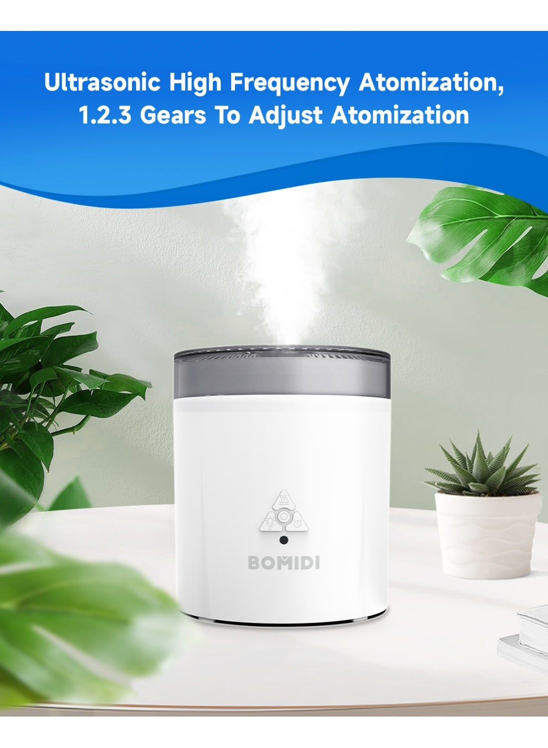 Bomidi Air Humidifier with Remote UH06 White