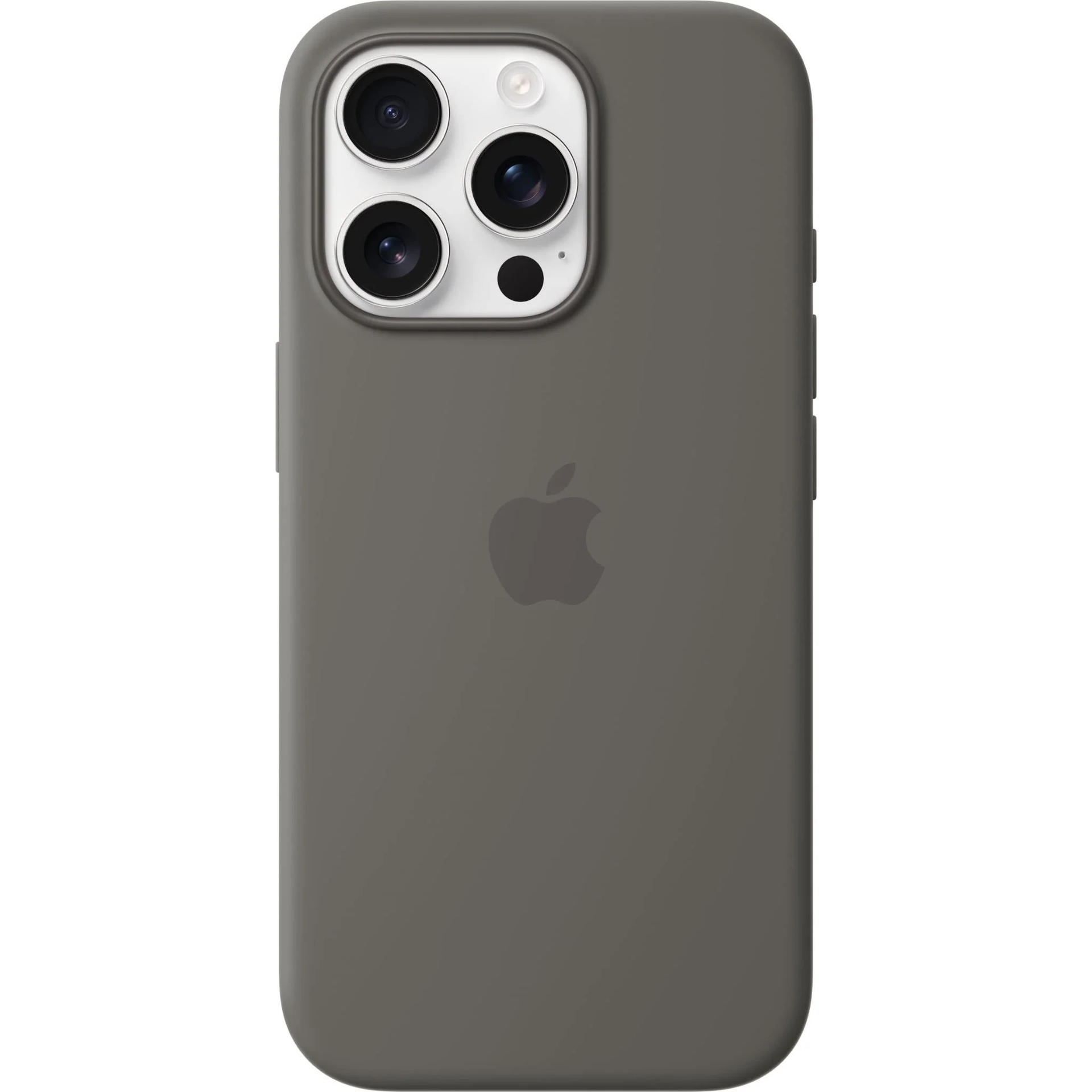 Apple iPhone 16 Pro Max Silicone Case with MagSafe - Stone Gray