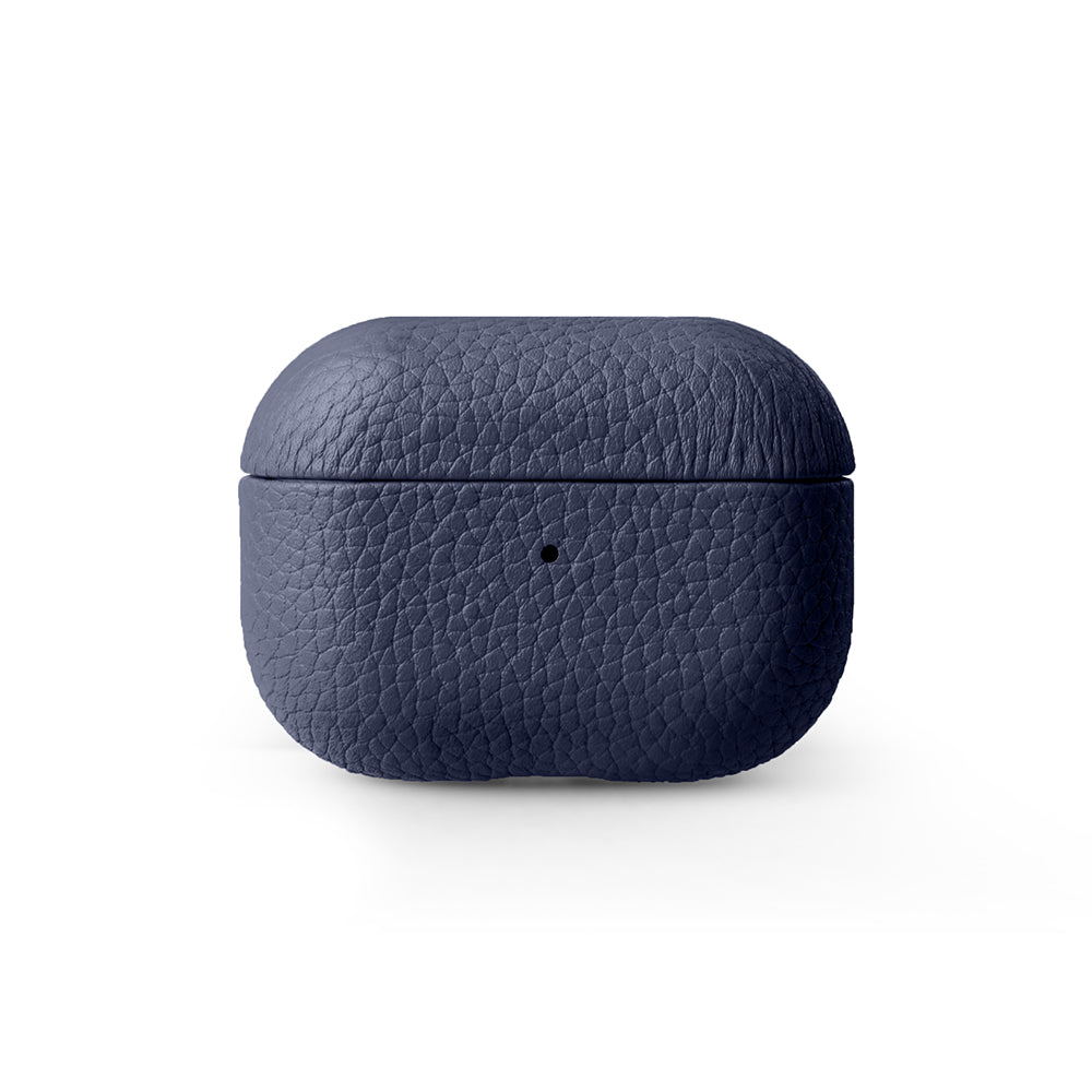 Melkco Origin Series Premium Leather Cover For Airpod Pro 2 - Dark Blue