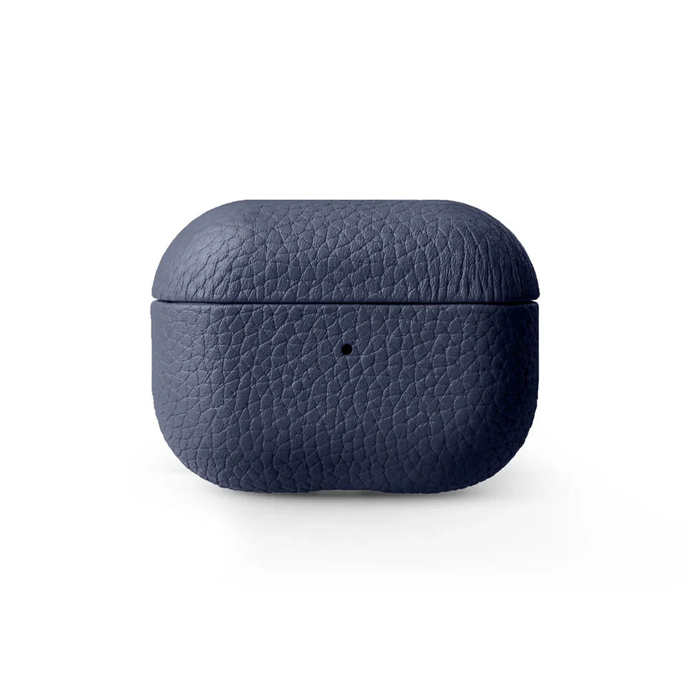 Melkco Airpod Pro 2 Origin Series Premium Leather Cover - Dark Blue - Tashqila