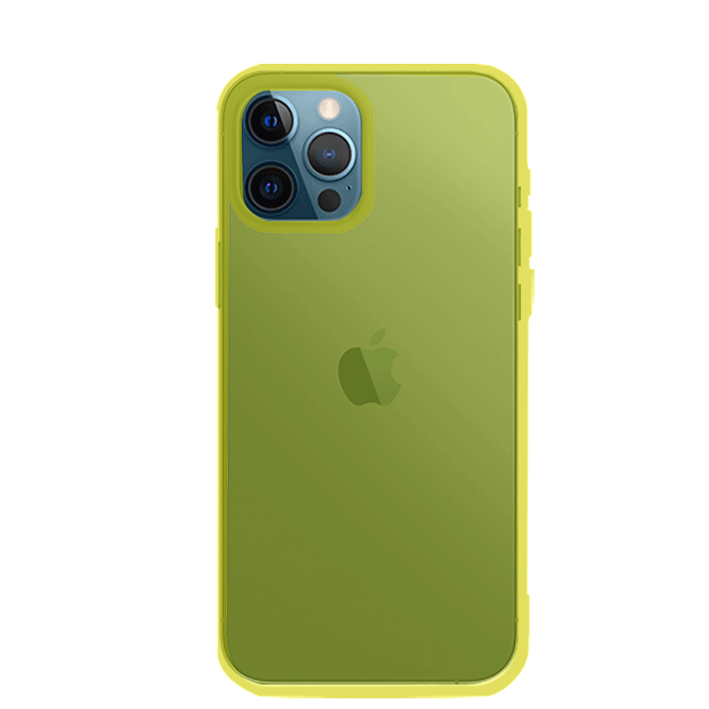 Araree Duple Case For iPhone 12 & 12 Pro - Neon Yellow