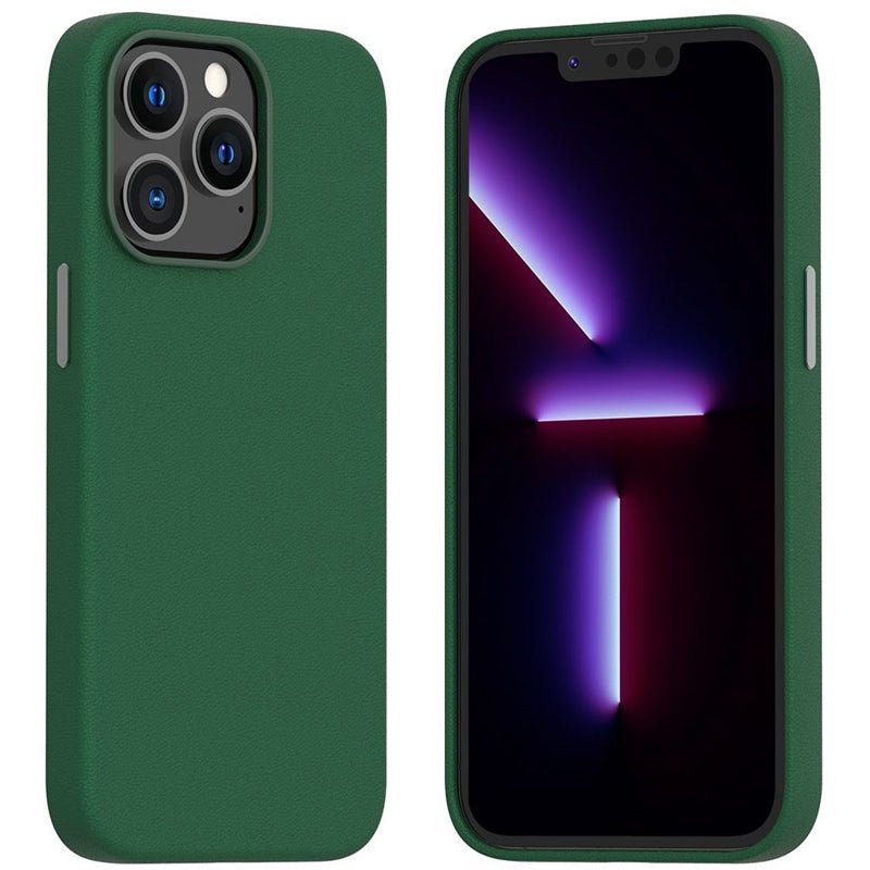 Araree Pellis Leather Case For iPhone 13 Pro Max - Green