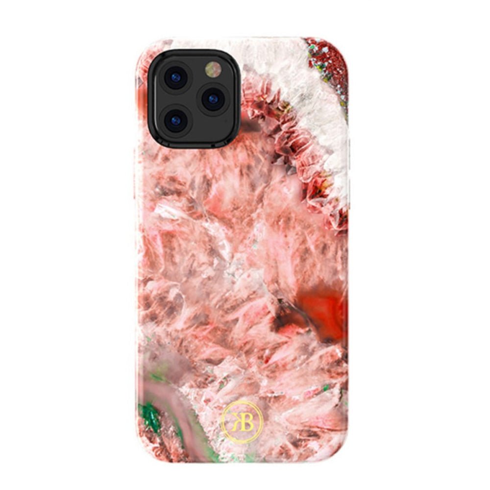 iPhone 12 & 12 Pro Kingxbar Jade Splash Case - Red