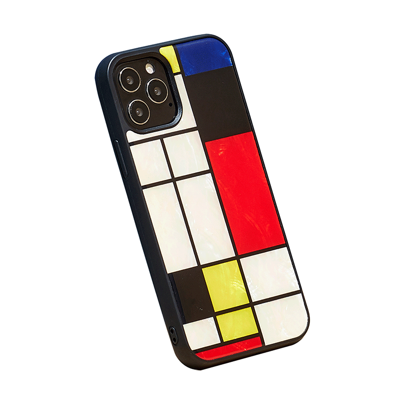 Ikins Series Case For iPhone 12 / 12 Pro - Mondrian