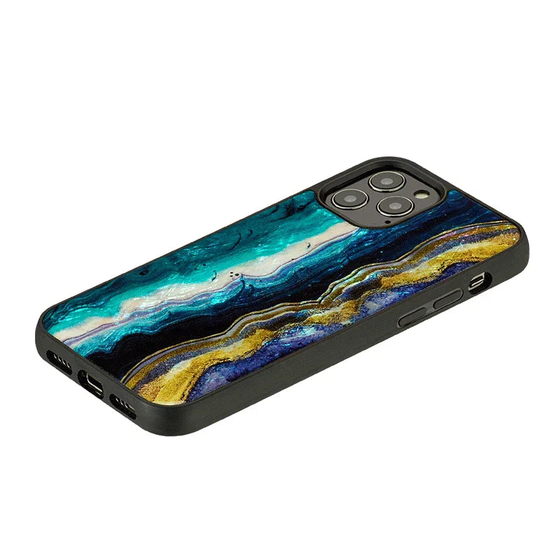 Ikins Case For iPhone 12 / 12 Pro - Purple Agate - Tashqila