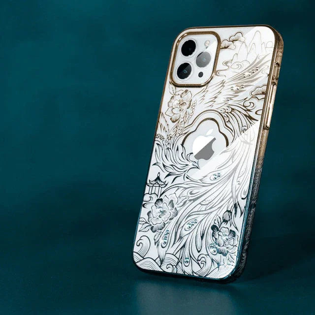 iPhone 13 Pro Kingxbar Nirvana Series Case - Clear - Tashqila
