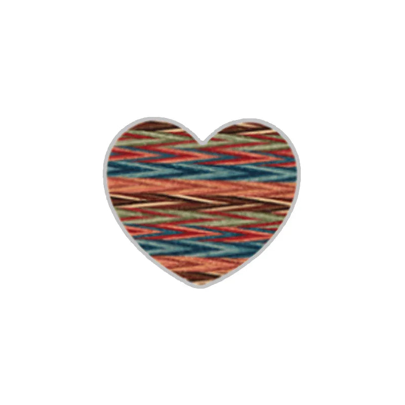 Man & Wood Smart Grip Heart Shape - Browny Check (Heart) - Tashqila