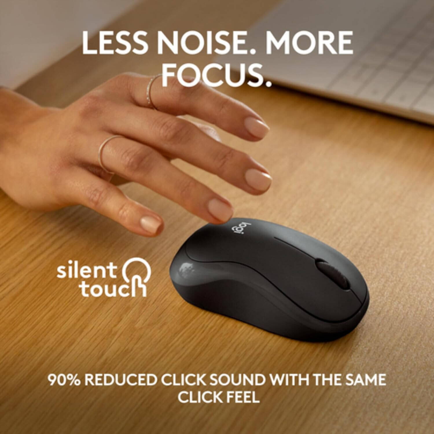 Logitech M241 Silent Bluetooth Mouse - Graphite product photo

