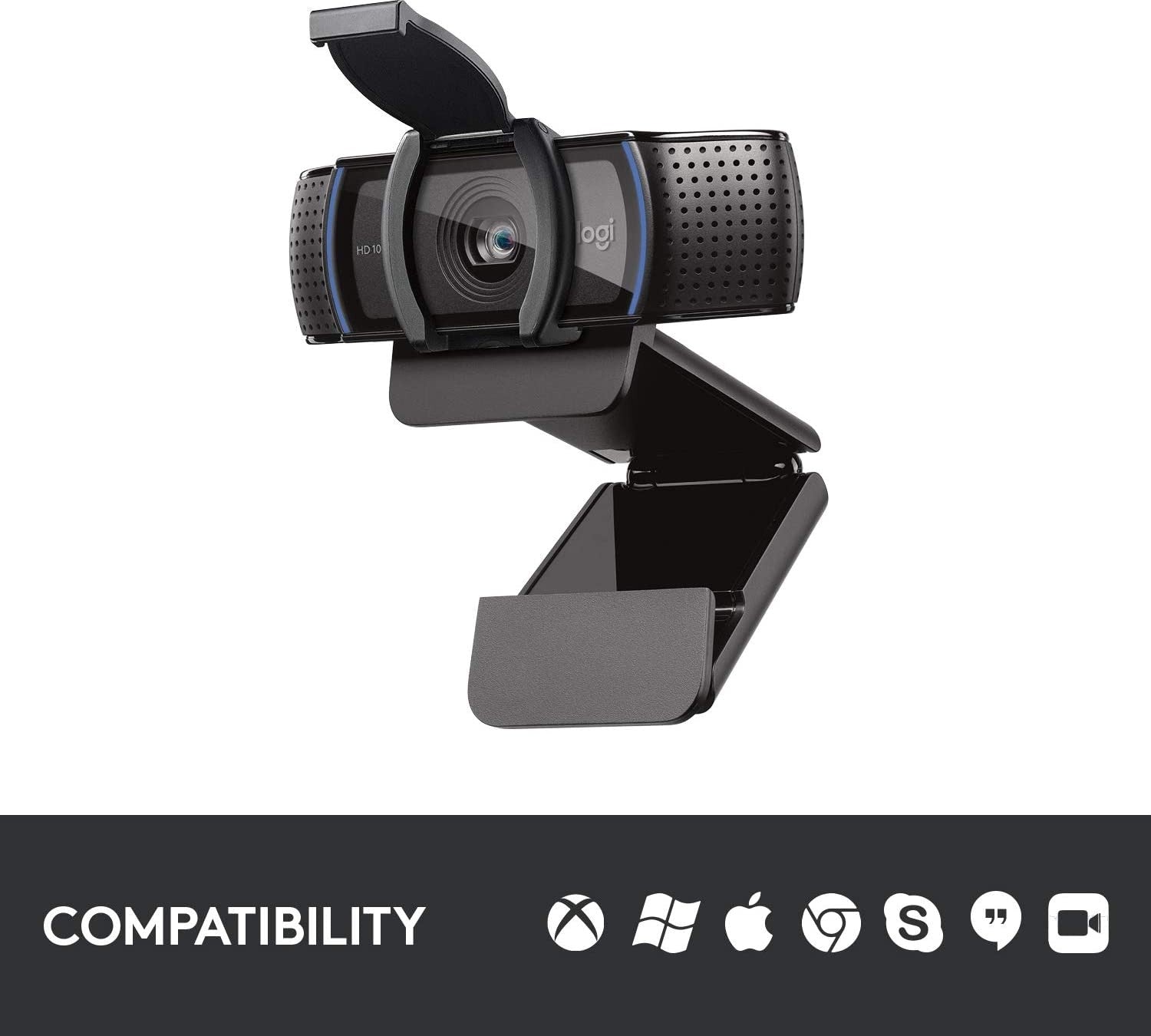 Logitech C920S Pro HD USB Webcam product photo
