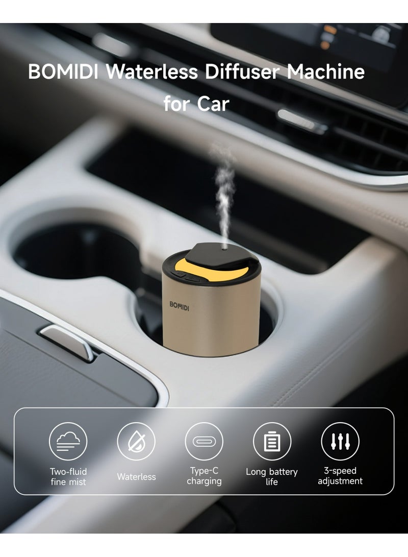 Bomidi Waterless Diffuser Machine 15ml Capacity AD03 Gold