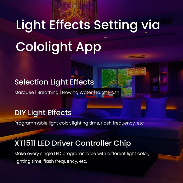 شريط إضاءة LED ذكي من Cololight