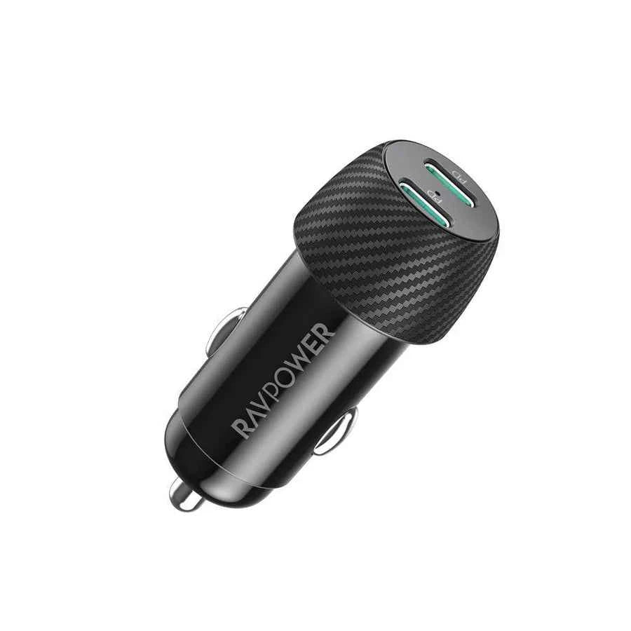 Ravpower 40W Car Charger - Black